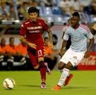 Madinda fue uno de los destacados ante el Gagliari. 