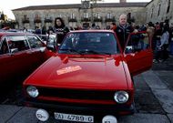 Suso M�guez y Mar Gonz�lez, los vencedores del a�o pasado, repitieron ayer en la prueba.