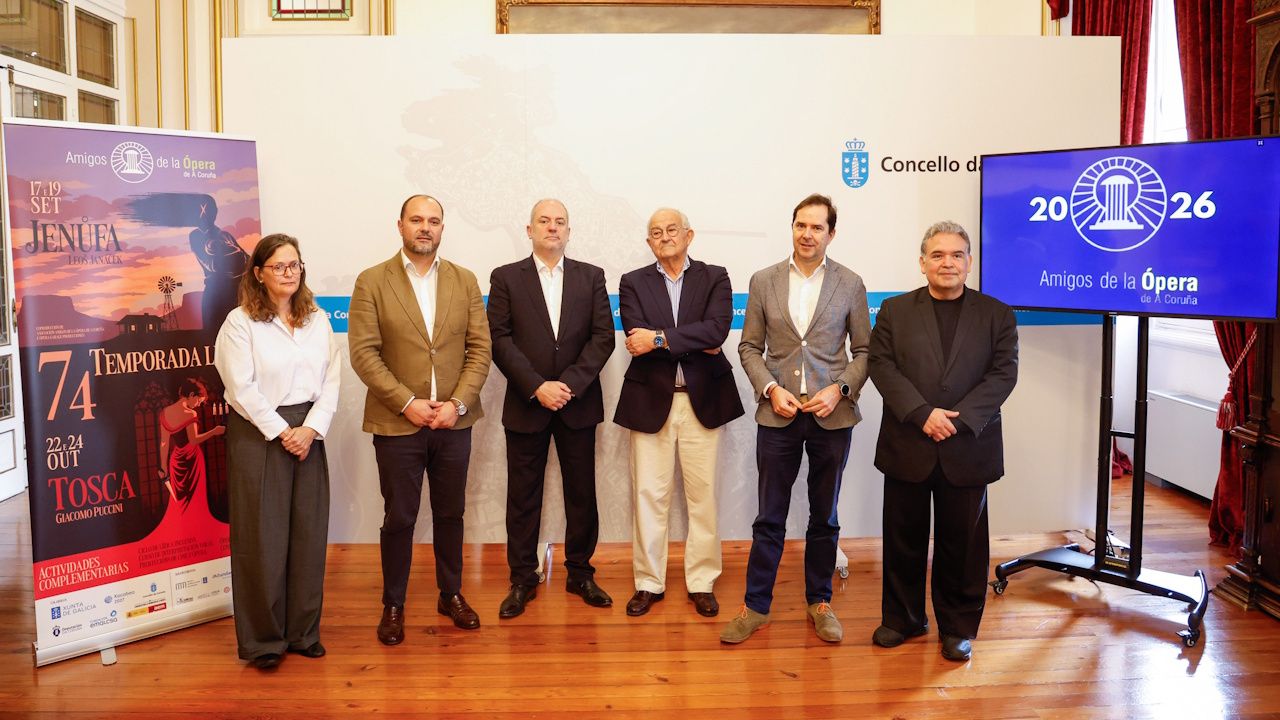 Salen a la venta las entradas para las grandes citas de la temporada lírica 2026 de A Coruña