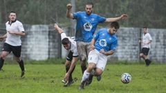 Partido entre el Camarias y el Camelle en la Tercera Futgal del 2019