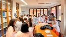 Encierro de los trabajadores del Hospital de Jove en la gerencia del centro