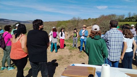 Inauguracin da Leira A Montn, en San Miguel de Progo (Ris).