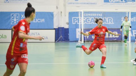 Un lance del &uacute;ltimo encuentro del Poio en A Seca