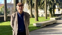 Juan Manuel Rey, en la Praza das Palmeiras, cumpli� este jueves quince a�os como alcalde de Caldas de Reis