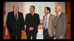 Benedito Castellote, a la izquierda, ser� el nuevo presidente del colegio de veterinarios de Lugo