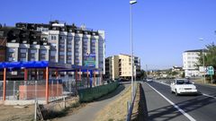 Obras de instalaci�n de la gasolinera ubicada en la variante que s� obtuvo los permisos necesarios