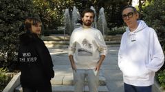 Sof�a, Diego e Isaac posan con prendas de Pigmenots