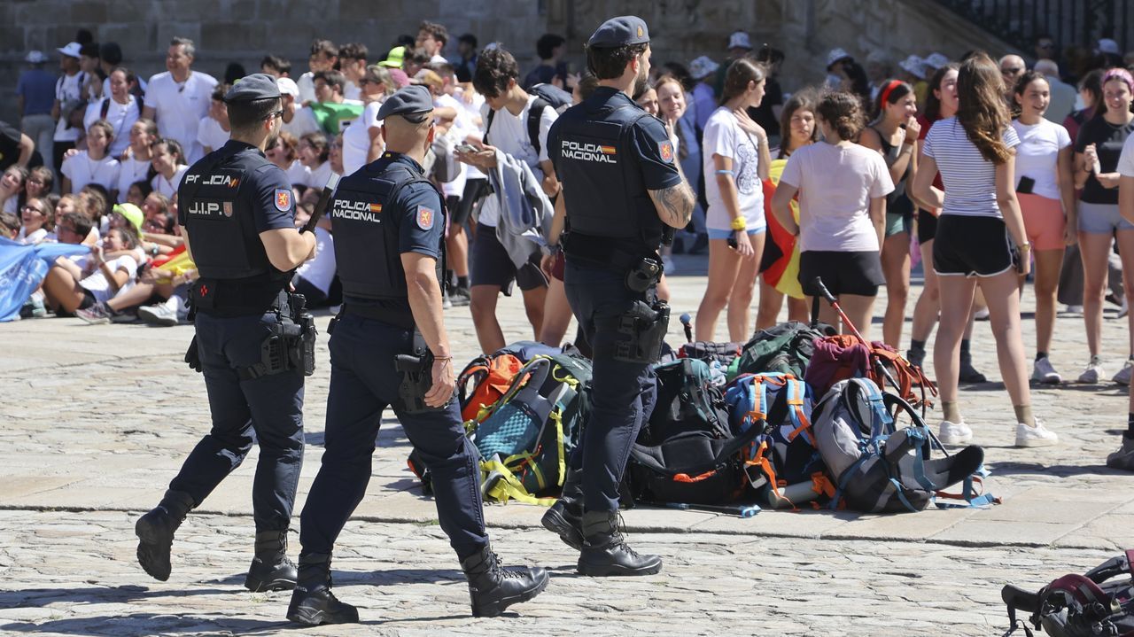 La Policía Nacional activa el plan de refuerzo de la seguridad en Santiago
