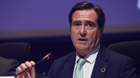 El presidente de la CEOE