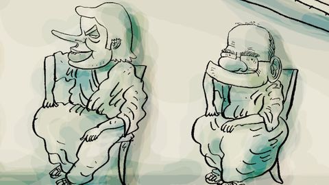 Felipe Gonz�lez y Santiago Carrillo: el socialista fue el ganador de las elecciones generales de 1982 | el hist�rico�secretario general del Partido Comunista, fue uno de los protagonistas de la transici�n pactada al reconocer a la monarqu�a y renunciar a reclamar la rep�blica. Enemigo n�mero uno de los grupos de ultraderecha, su figura fue demonizada por los elementos m�s reaccionarios del Ej�rcito. Durante el asalto se temi� especialmente por su vida.