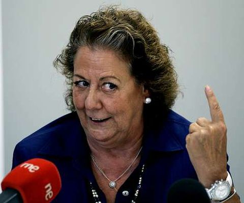 Rita Barber, alcaldesa y diputada en las Cortes valencianas.