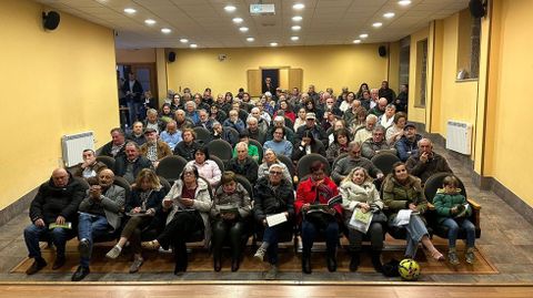 El sal�n de actos de la casa de cultura de Taboada se llen� en la presentaci�n de la nueva web, las gu�as y los mapas interactivos