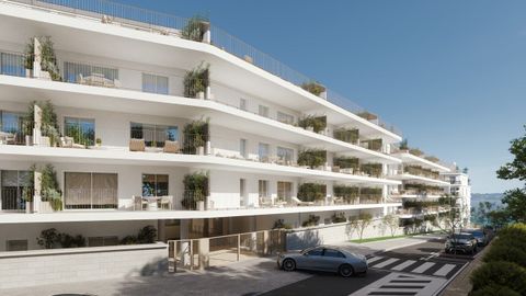 Una de las fachadas del edificio que linda con el paseo de Silgar, la calle Vigo y Rosala de Castro