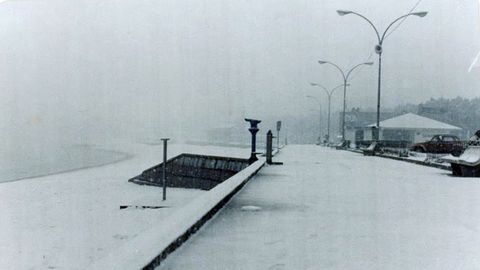 Aquel inolvidable 14 de enero de 1987 que cubri� Vigo de nieve