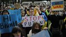 Manifestaciones multitudinarias en A Corua y Oleiros