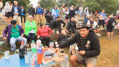 Gran fiesta en el monte San Roque de Viveiro