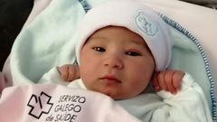 La peque�a naronesa que naci� en un coche en marcha
