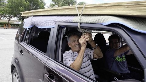 Los residentes se han preparado para la evacuaci�n.