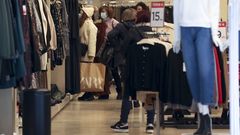 Inicio de la campa�a de rebajas en Santiago