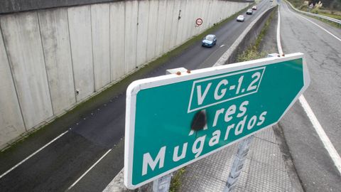 El accidente se produjo en el kil�metro 0 de la VG-1.2, la v�a r�pida que va a Ares y Mugardos (en la imagen, de archivo)