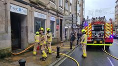 Bomberos en peque�o incendio en A Senra