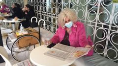 Las terrazas recuperan la actividad en el �rea de Ferrol