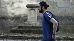 PEDESTAL EN LA CALLE SAN FRANCISCO EN CIUDAD VIEJA