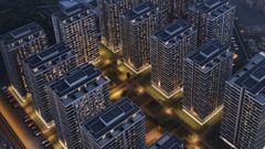 Imagen del futuro complejo de torres de�la urbanizaci�n de lujo en Bagdag en la que participa Aluman con sus envolventes