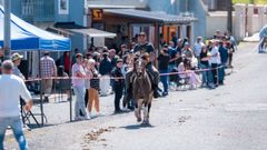 El sol anim� la jornada del domingo en A Barqueira