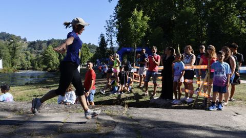 Leiro celebra 41 historias de su carrera popular.La zona de O Salgueiral fue el eje de la clsica de O Ribeiro