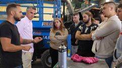 Visita a Rilo de estudiantes del Ferrolterra