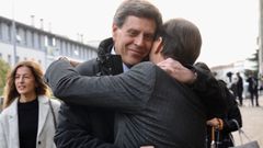 Juan Carlos Quer y sus abogados, tras el veredicto 