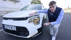 Daniel es uno de los taxistas menores de 35 a�os que trabajan en Lugo