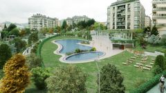 Recreaci�n del futuro parque Coto de Canedo.