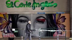 Fachada de El Corte Ingl�s de la calle Ram�n y Cajal, en A Coru�a.