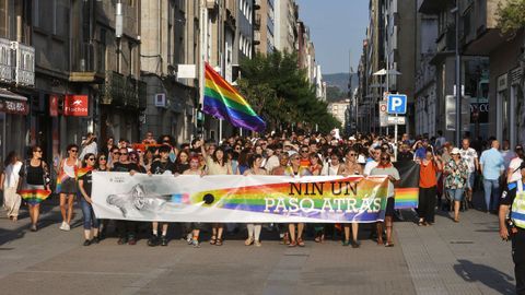 Día del Orgullo en Pontevedra.