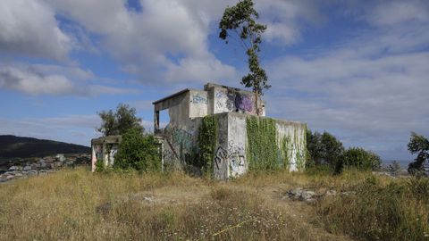 El depsito de agua, construido hace varias dcadas, nunca entr en funcionamiento.