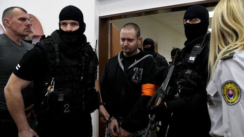 El condenado es Miroslav Marcek, un antiguo soldado que hab�a confesado el crimen durante el juicio