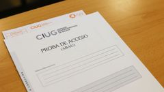 Sobre con las pruebas de la PAU el martes en la Facultade de Humanidades de Lugo
