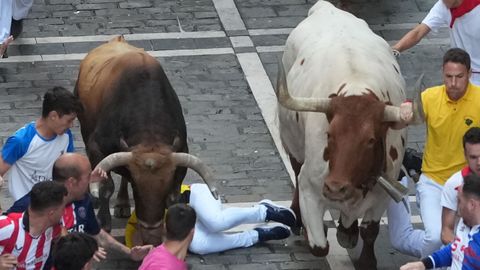 Durante el encierro ha habido momentos de tensi�n