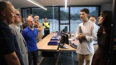 Visita a la EDAR de Reza para conocer la fase final del proyecto