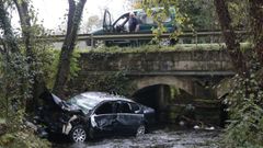 Fallece un joven de Pol de 27 aos en un accidente de coche en el cinturn comarcal de Lugo