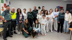 As fue la visita de la Guardia Civil al CHUO