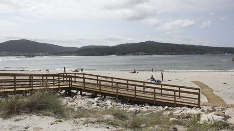 Playa de Balars, en Ponteceso