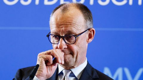 El canciller alem�n,�Friedrich Merz.