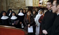 Ourense acoger� un congreso cuyo himno fue grabado por religiosos en la Catedral. 