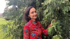 Sandra Roco, directora del Centro de Bikram Yoga de A Corua. Est certificada como gua por Forest Therapy Hub.