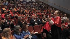 Derecho, en la imagen la graduaci�n de este a�o, es uno de los grados que se imparte en el campus de Ourense