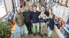 �As� fue la inauguraci�n de la nueva tienda Husqvarna Ribeira!