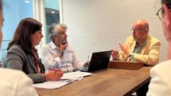 Miembros del PP y de Lugo Monumental mantuvieron una reunin este martes